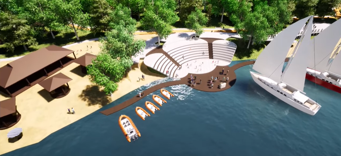 На березі затоки у Києві облаштують парк за 20 мільйонів. Ось яким він буде