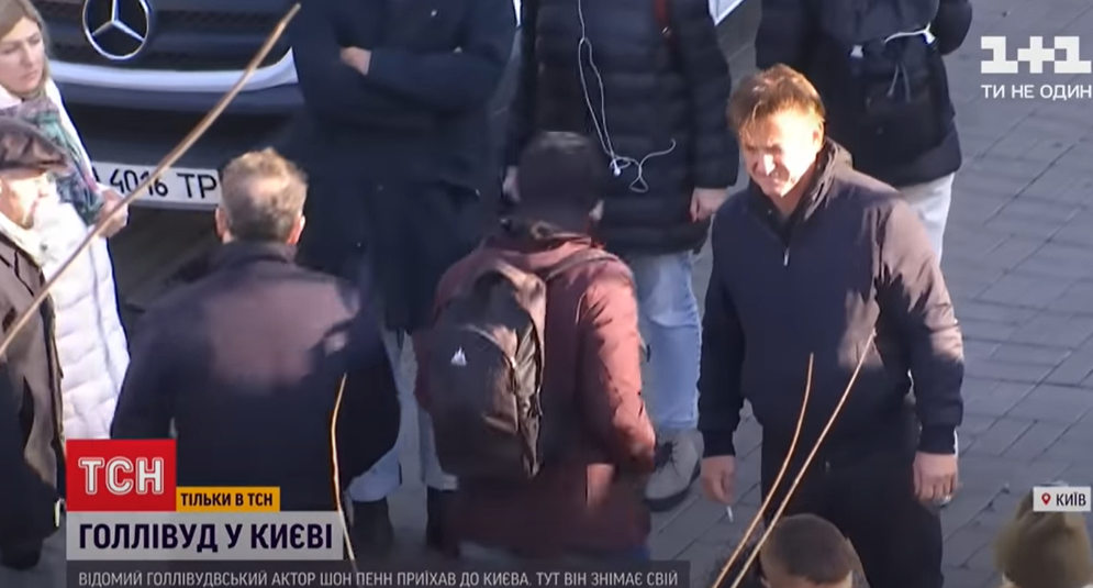 Шон Пенн прибыл в Киев снимать фильм об Украине: всплыли детали визита кинозвезды (видео)