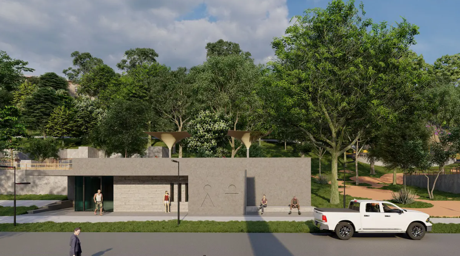 У Чернівцях занедбану територію перетворять на сучасний громадський простір. Ось як він виглядатиме