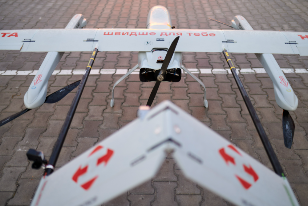 "Нова пошта" доставила посилки з Києва до Львова безпілотником (фото)