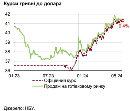 НБУ объяснил стабильность курса доллара за последний месяц