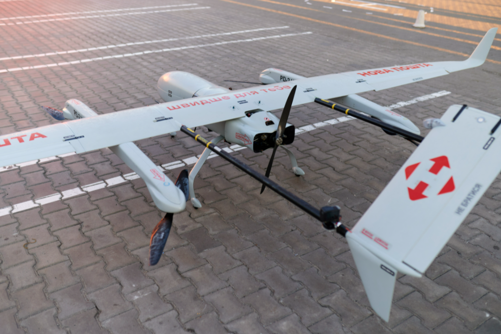 "Нова пошта" доставила посилки з Києва до Львова безпілотником (фото)