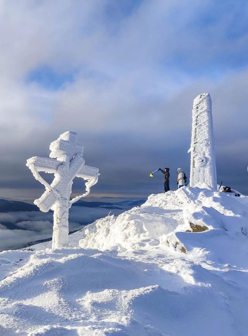 Мережу підкорили дивовижні фото засніжених Карпат: ви тільки погляньте на цю красу