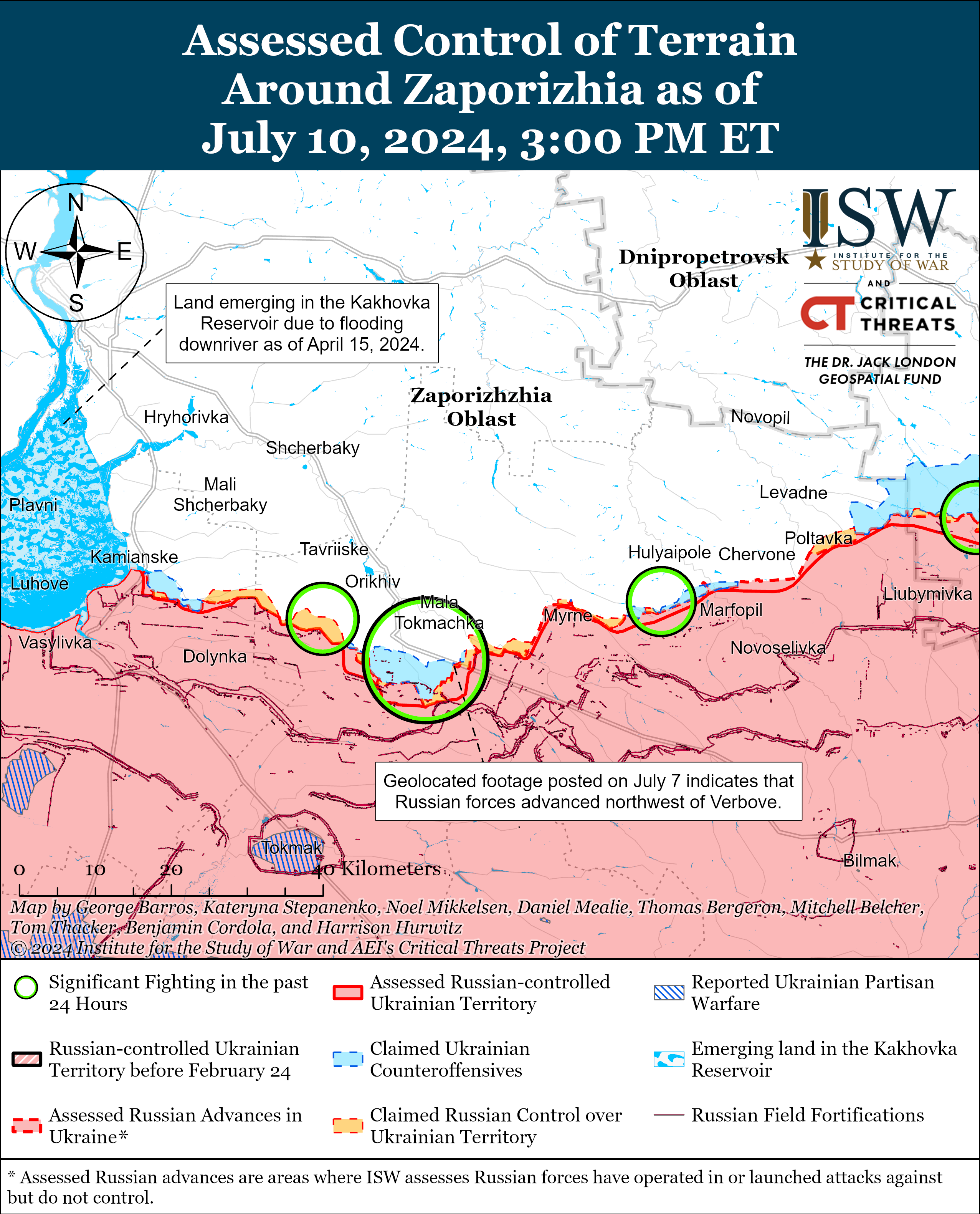 Росіяни просуваються під Авдіївкою, Кремінною, Донецьком та на Торецькому напрямку: карти ISW