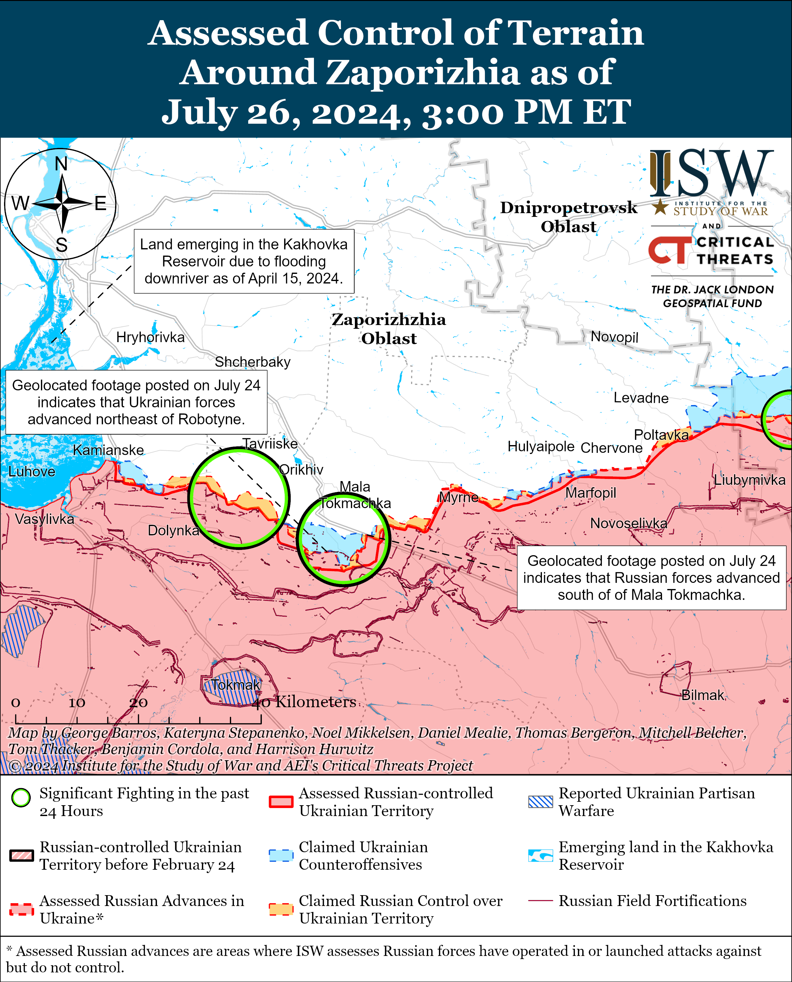 Росіяни, імовірно, захопили два села у Донецькій області: карти ISW