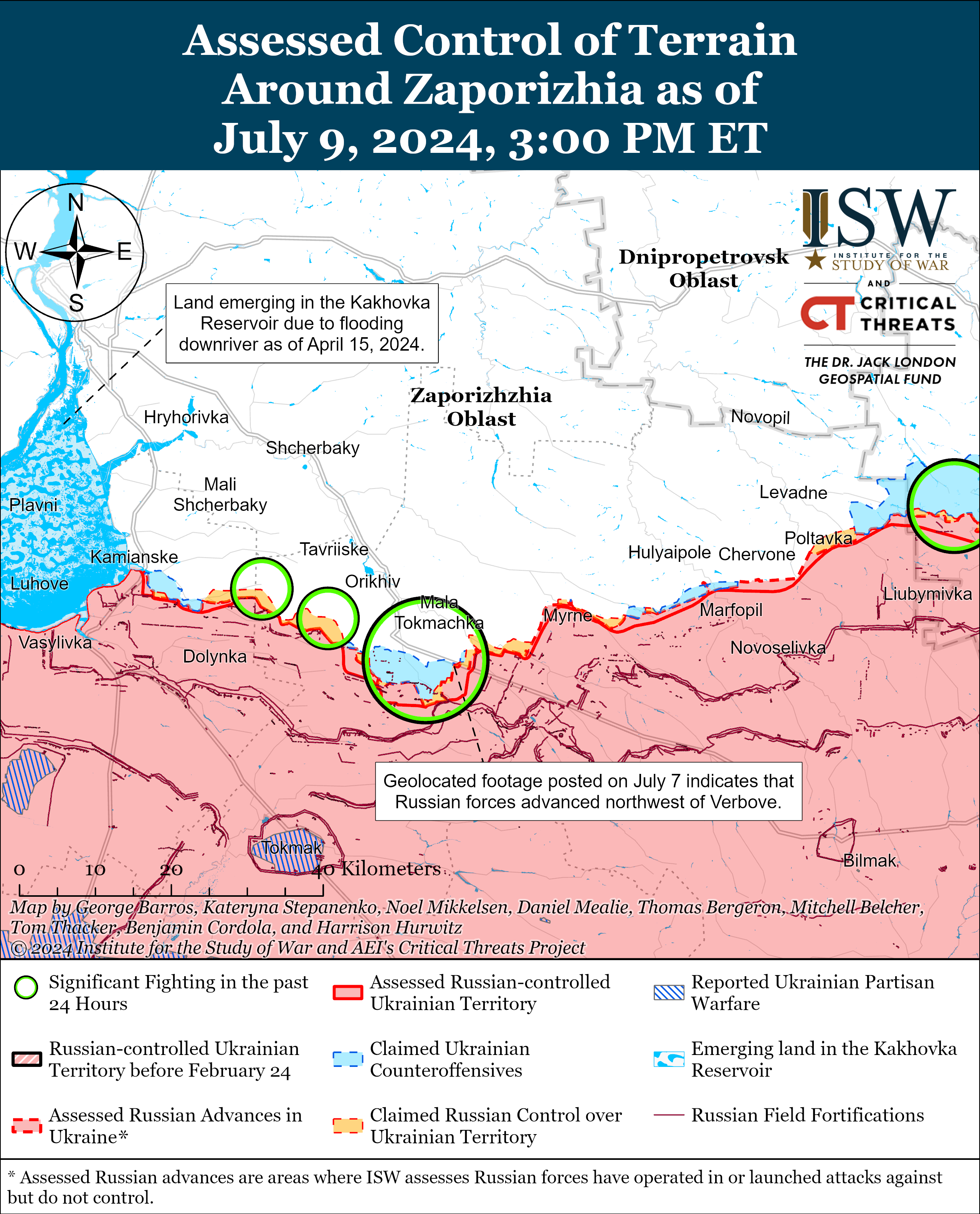 Українські війська відновили позиції в Глибокому на півночі Харківської області: карти ISW