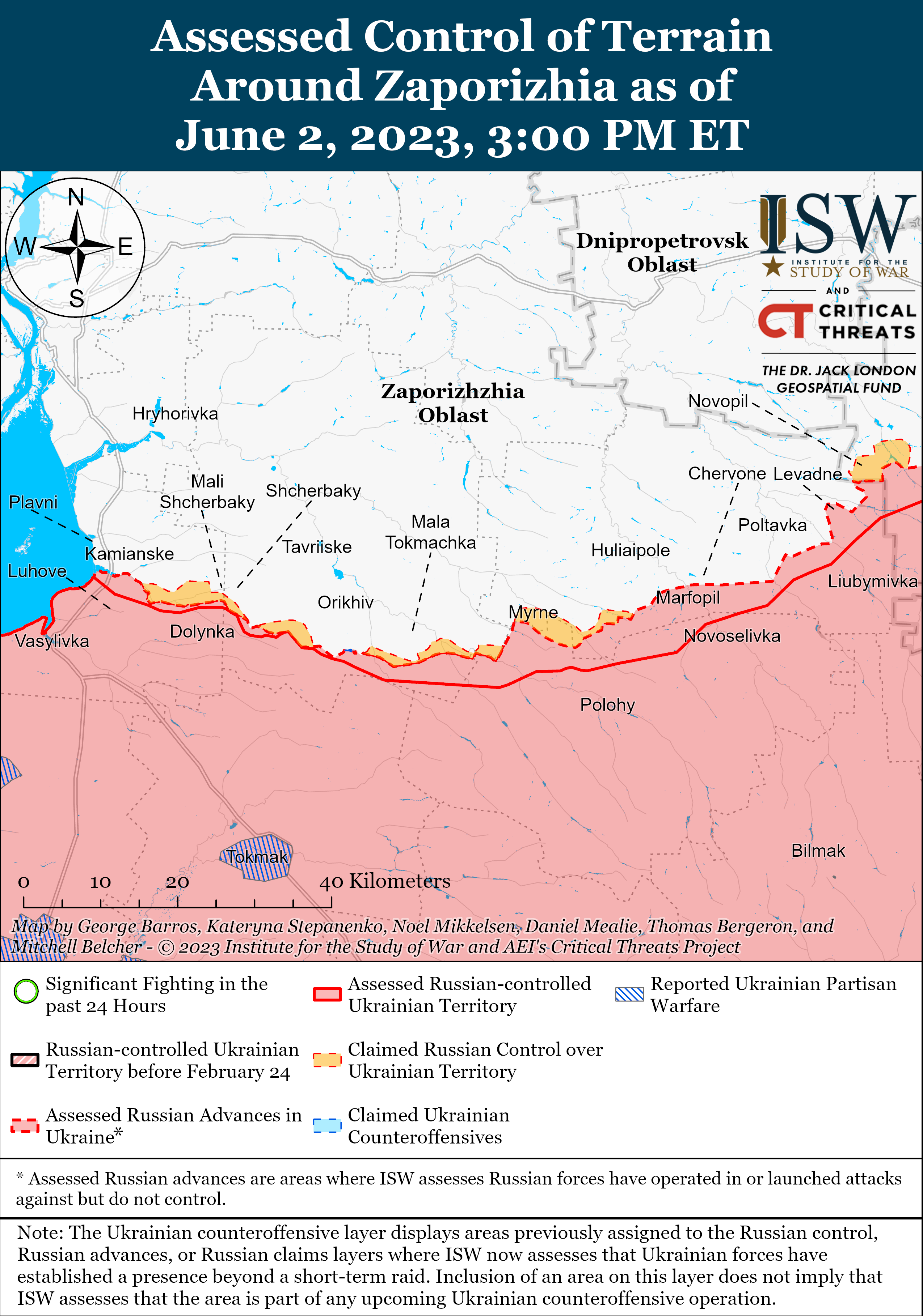 Украинские военные успешно контратакуют в Донецкой области: карты боев ISW