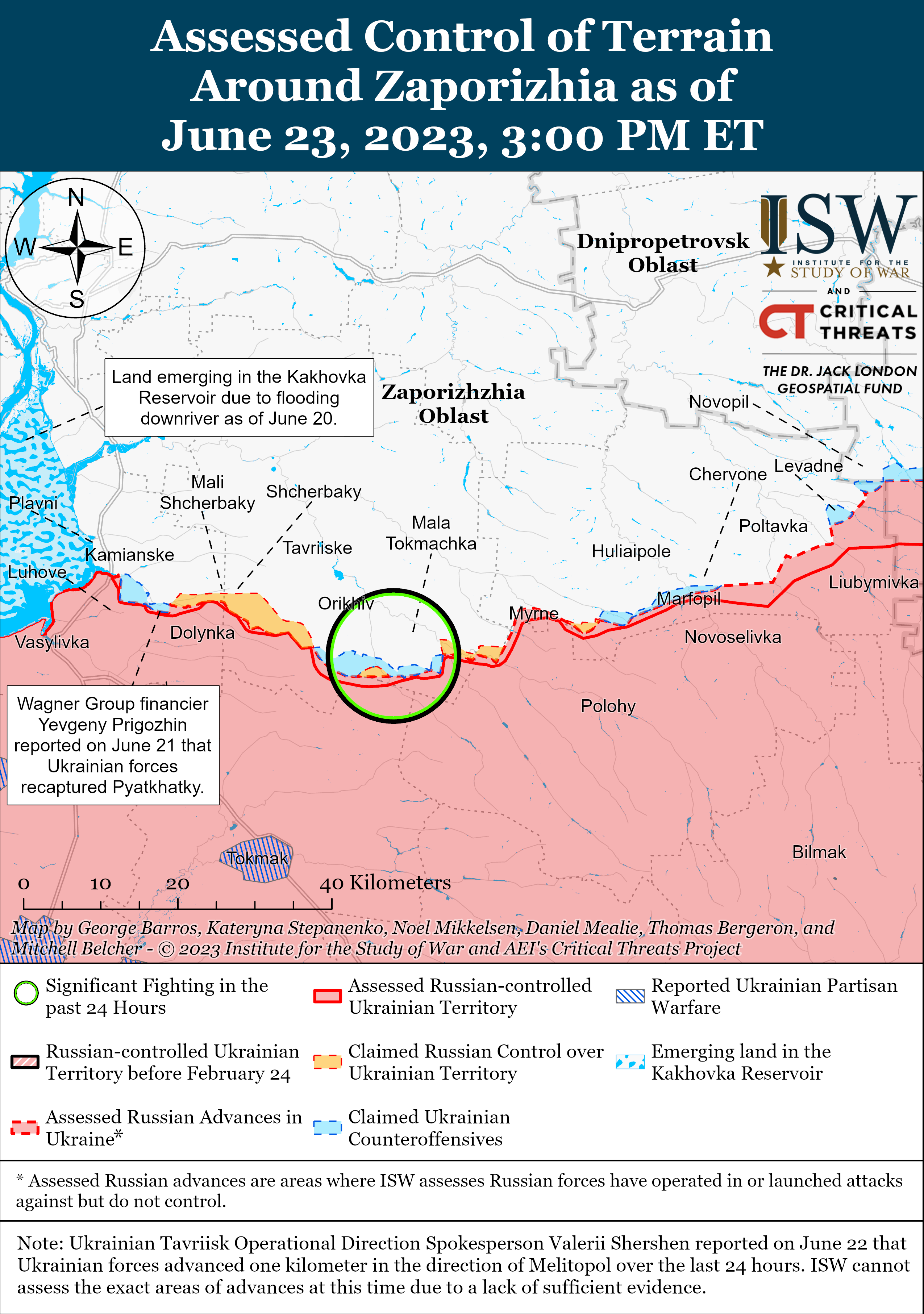 Россияне потеряли инициативу на Купянском направлении: карты боев ISW