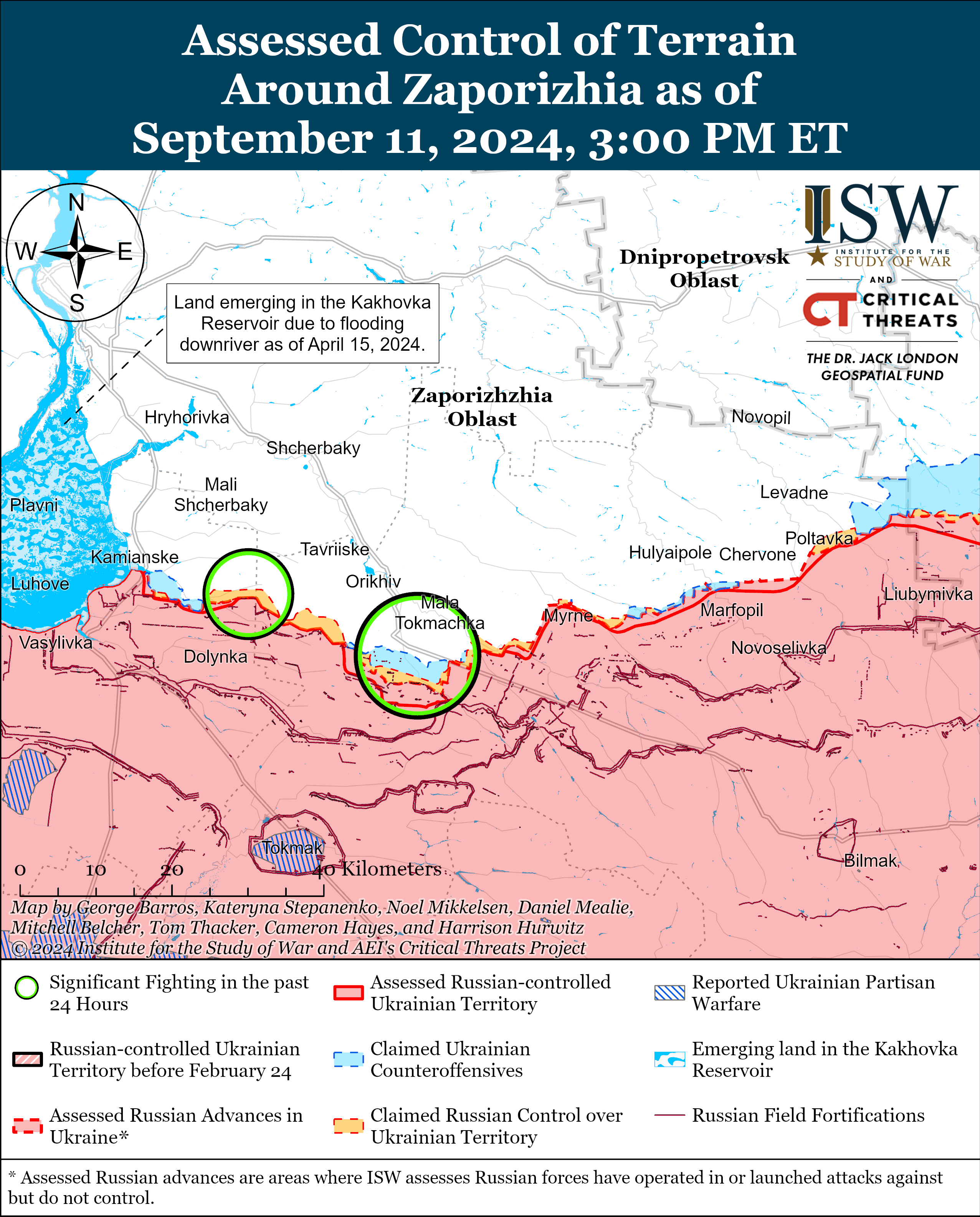 Россияне, вероятно, захватили два села на Покровском направлении: карты ISW