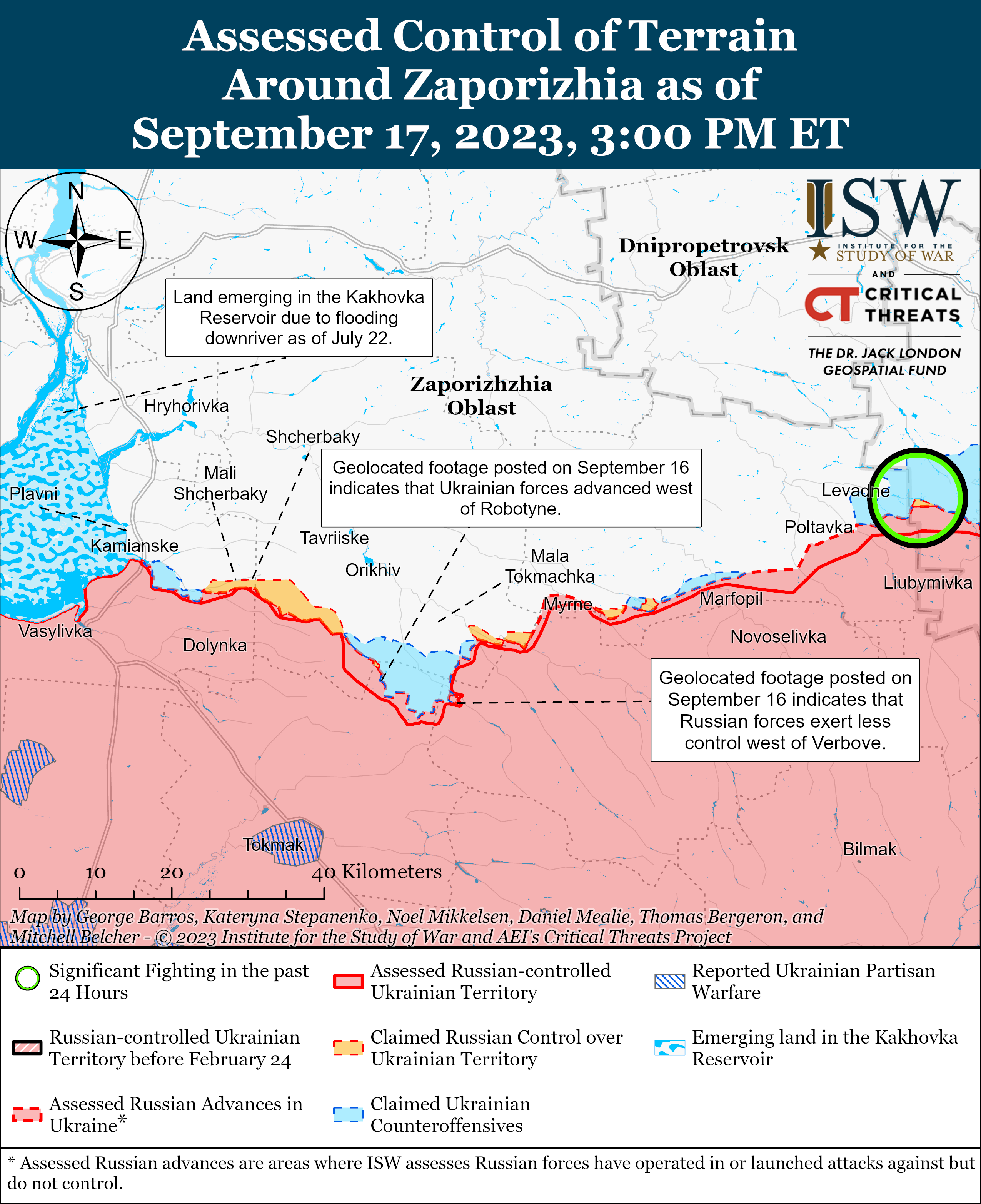 ВСУ продвинулись на нескольких направлениях в Донецкой области: карты боев ISW