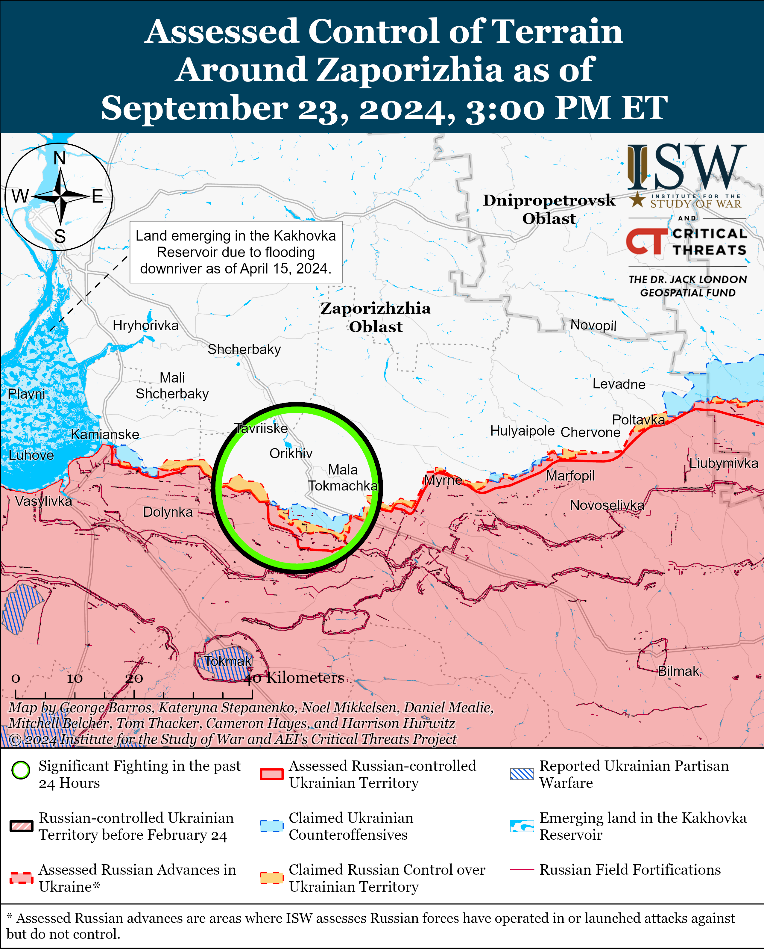 Россияне переходят к обороне на севере Харьковской области: карты ISW