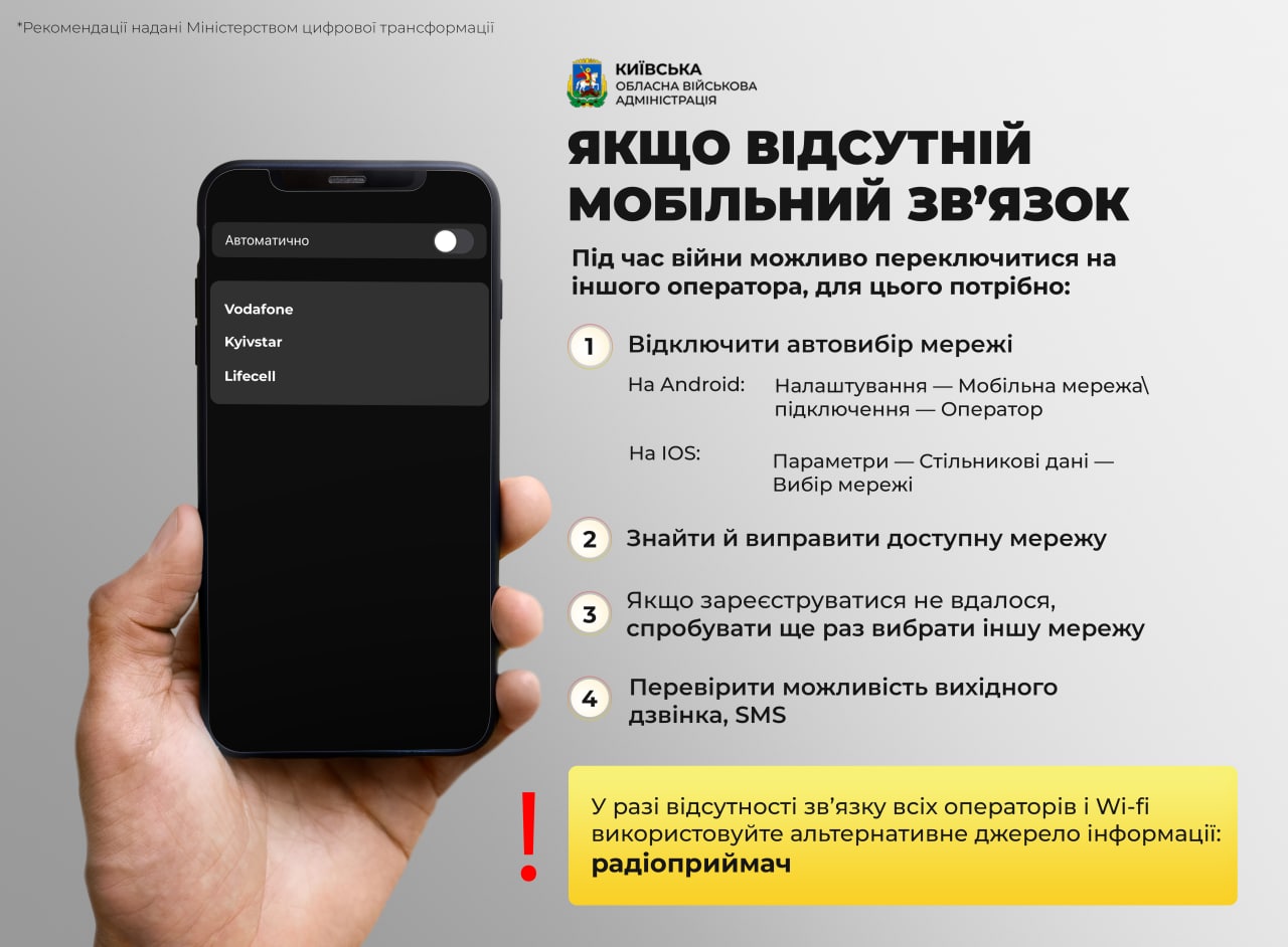 Удари РФ сьогодні залишили частину українців без зв'язку та інтернету: у чому причина та що робити