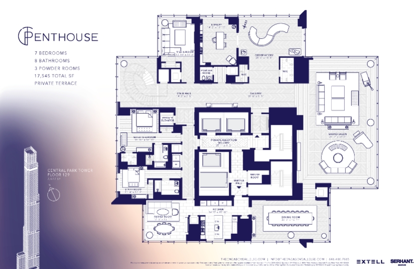 Как выглядит и сколько стоит самая дорогая квартира в мире: просто дух захватывает! (видео)