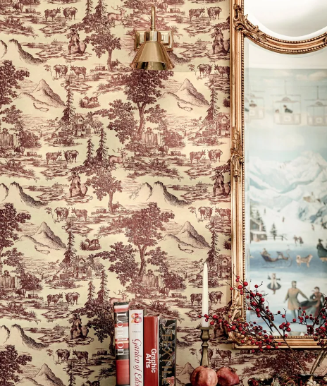 Классика по-новому: дизайнер показала главный тренд декора стен в 2024 году