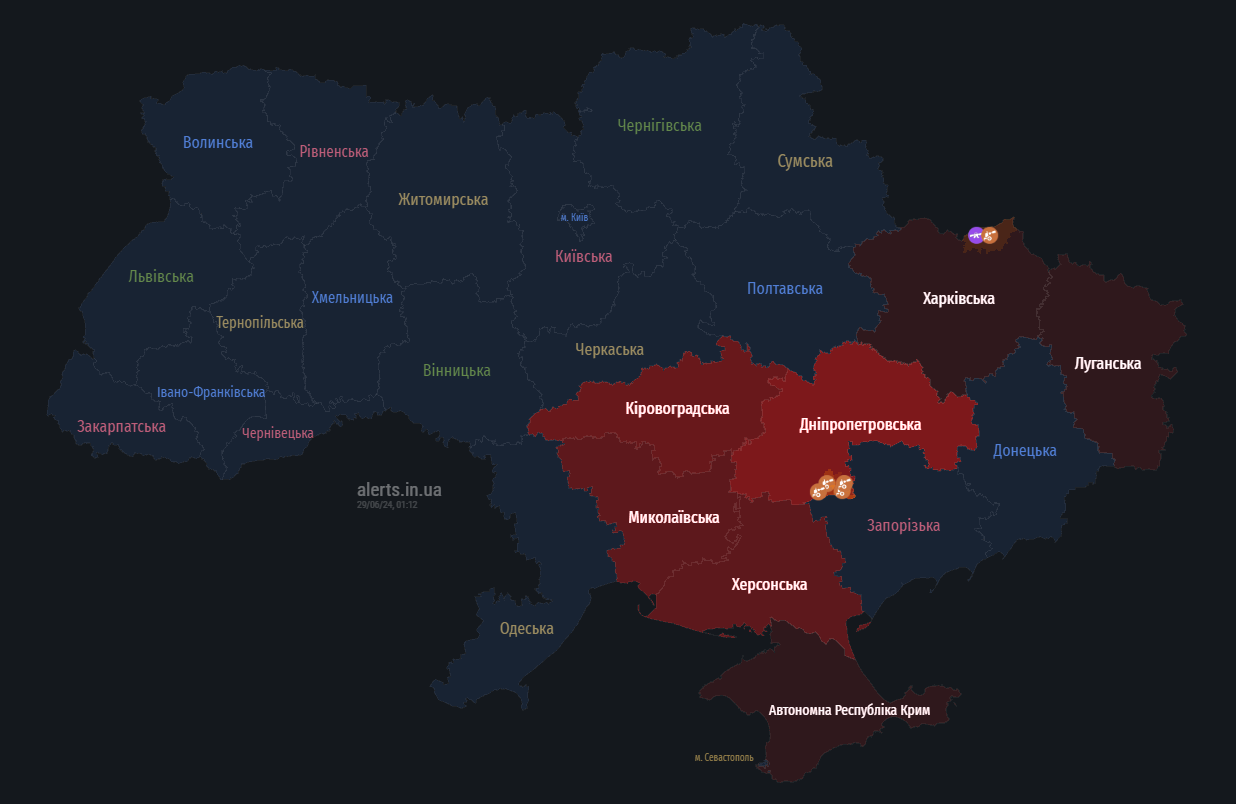 В ряде областей объявлена тревога: Россия запустила Шахеды