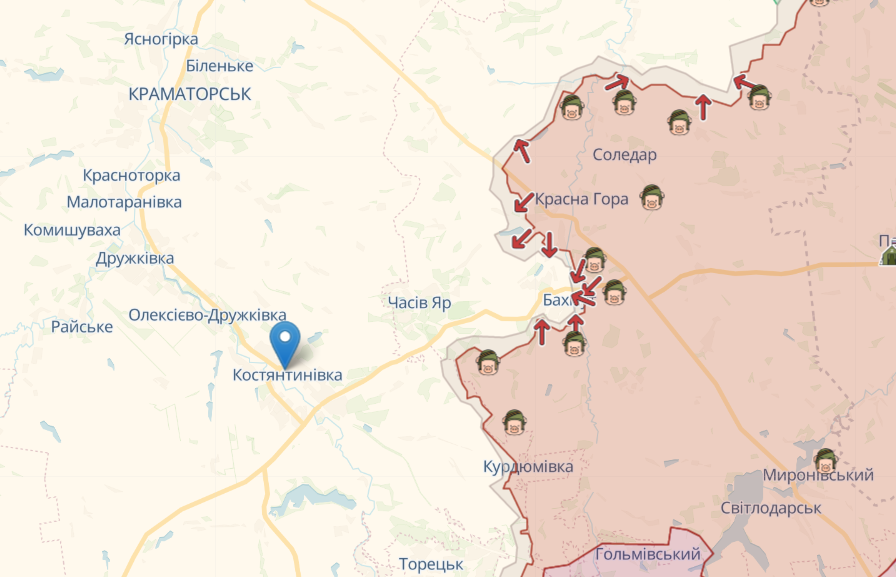 В Константиновке взрывы, местные сообщают о 