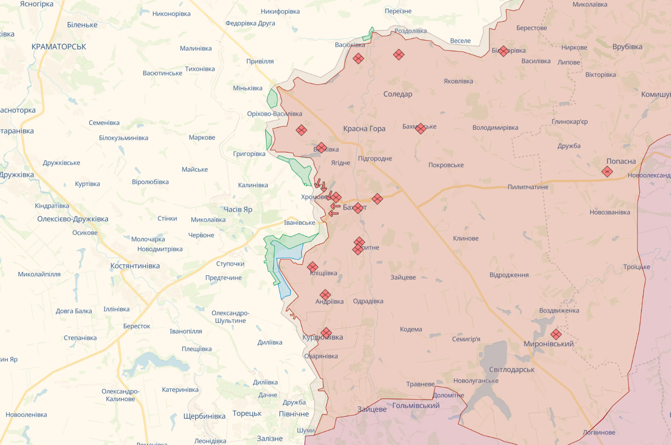 Не затишье. Маляр рассказала о ситуации на Бахмутском направлении