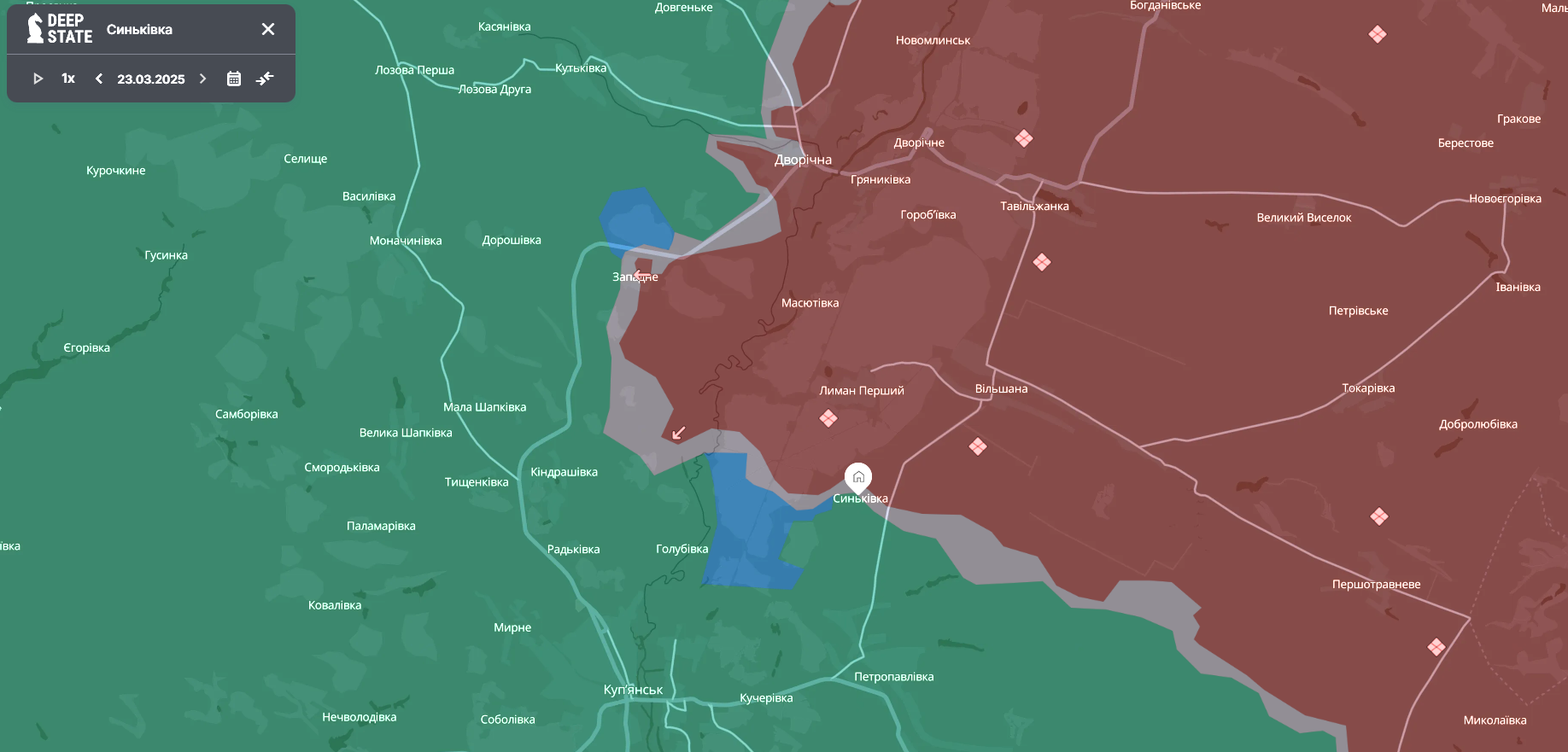 ЗСУ звільнили у березні частину територій біля Дворічної, - полк "Ахіллес"