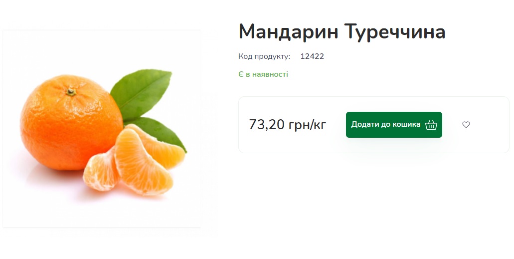 В Україні підвищилися ціни на найпопулярніший "новорічний" фрукт