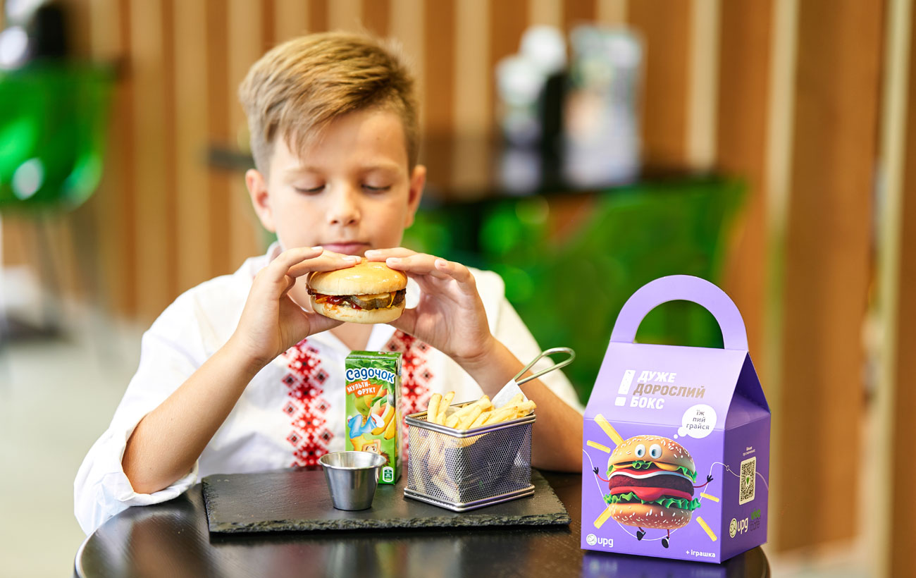 АЗК UPG представил детское меню