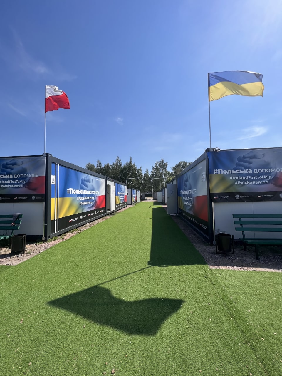 Нове модульне містечко для переселенців у Бородянці: як воно виглядає (фото)