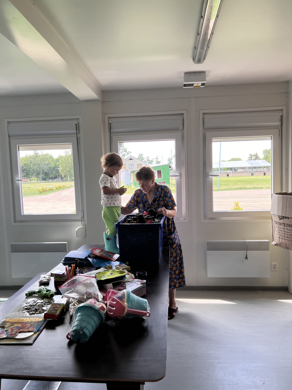 Нове модульне містечко для переселенців у Бородянці: як воно виглядає (фото)