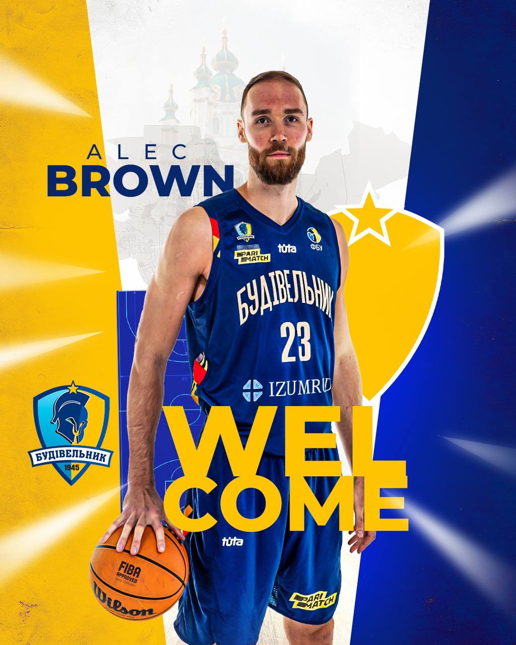 "Будівельник" повернув американського центрового