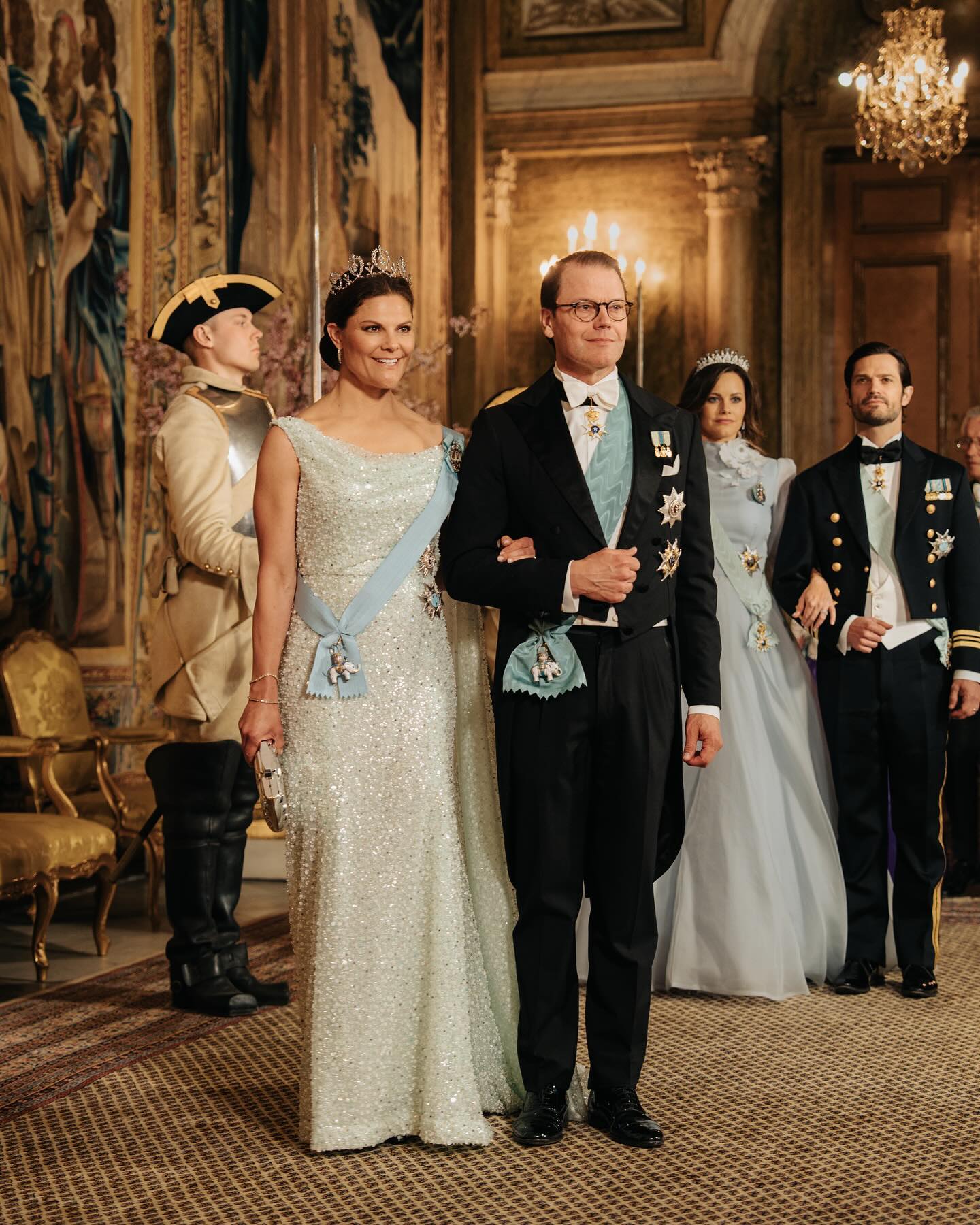 Як пройшов перший закордонний візит короля та королеви Данії (фото)