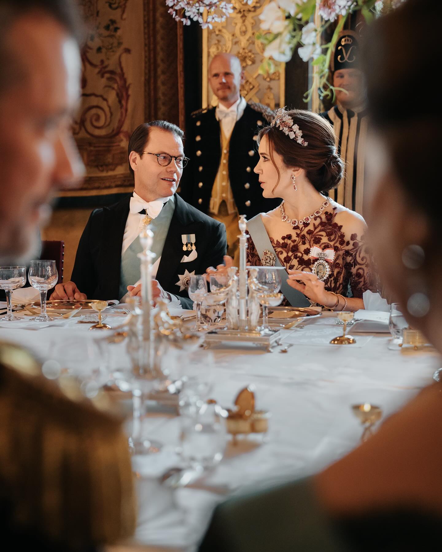 Як пройшов перший закордонний візит короля та королеви Данії (фото)