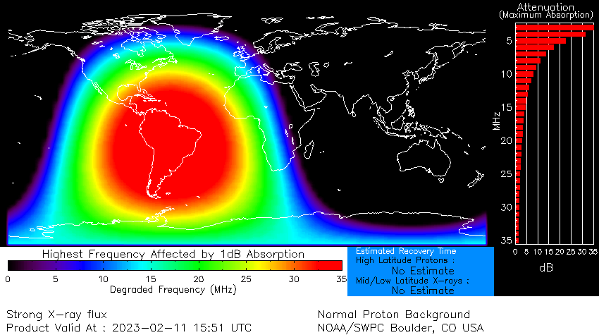 Мощная солнечная вспышка X-класса на Земле "посадила" радиосвязь