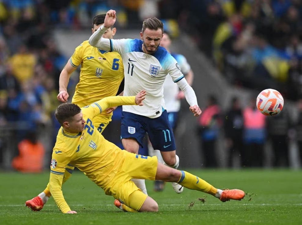 Збірна України без шансів програла Англії стартовий матч відбору до Євро-2024