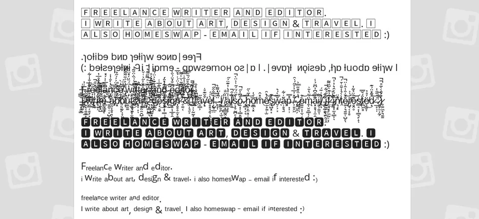 5 сервісів, які перетворять ваш шрифт в Instagram на витвір мистецтва