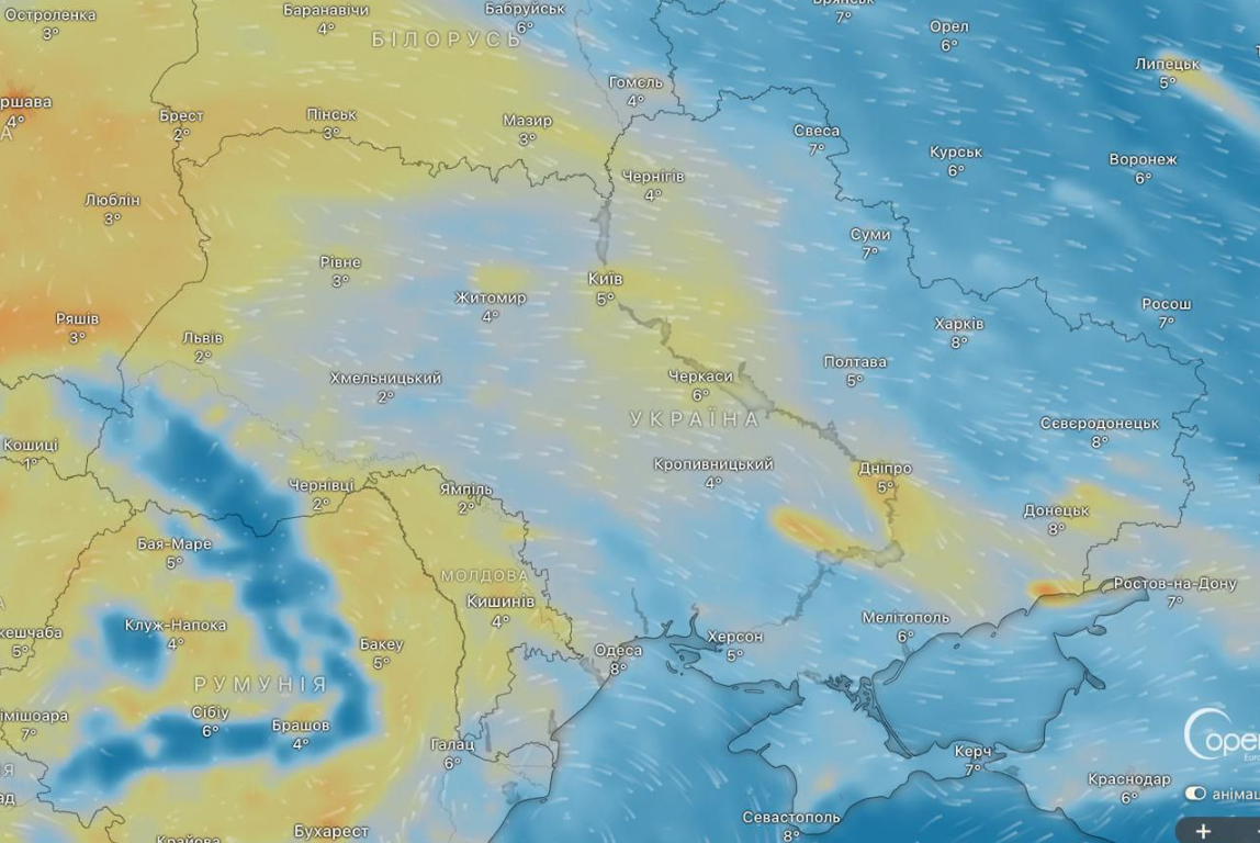 У Києві погіршилась якість повітря: синоптики пояснили, що відбувається