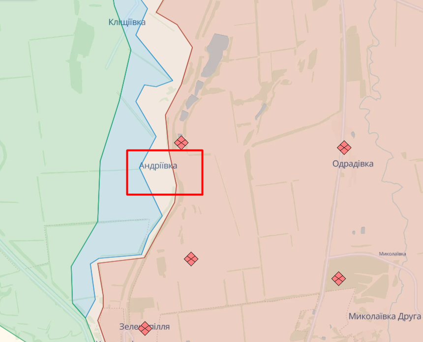 Маляр заявила о "хороших новостях" с фронта, но Андреевка пока не под контролем ВСУ