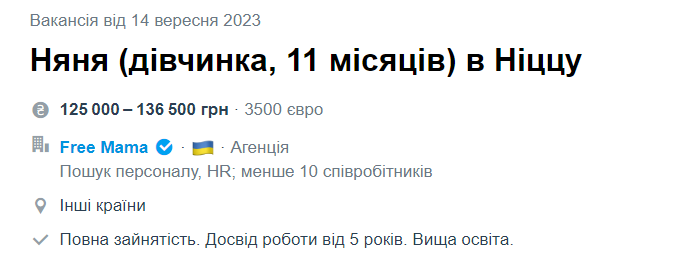 Нянь-українок шукають у різних країнах світу. Де платять найбільше