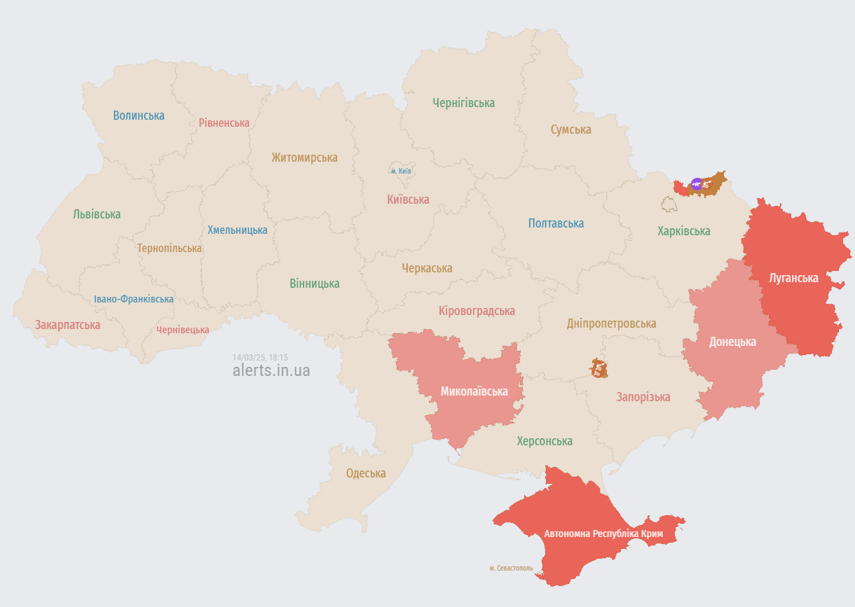 В Украине объявлена масштабная тревога из-за взлета российского МиГ-31К