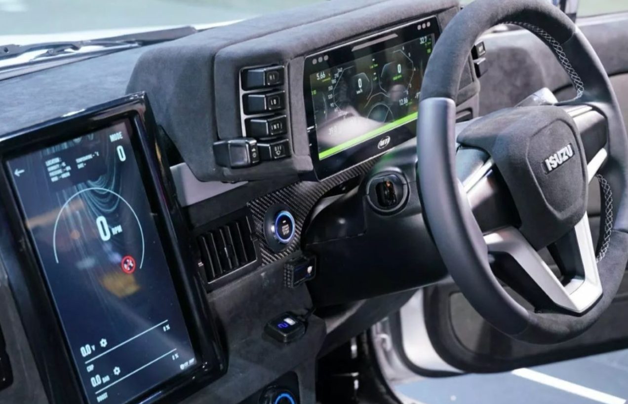 Классический пикап Isuzu Dragon Max превратили в спорткар: подробности