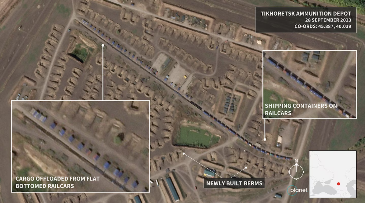 ЗМІ дізналися, як РФ кораблями може возити зброю з КНДР для війни в Україні