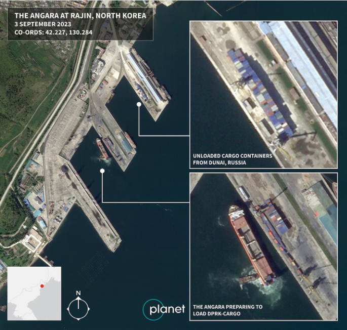 ЗМІ дізналися, як РФ кораблями може возити зброю з КНДР для війни в Україні