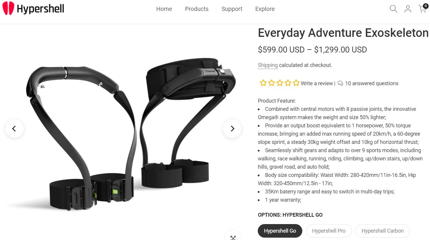 Туристам-екстремалам презентували моделі екзоскелета зі штучним інтелектом: як вони виглядають і що "вміють"