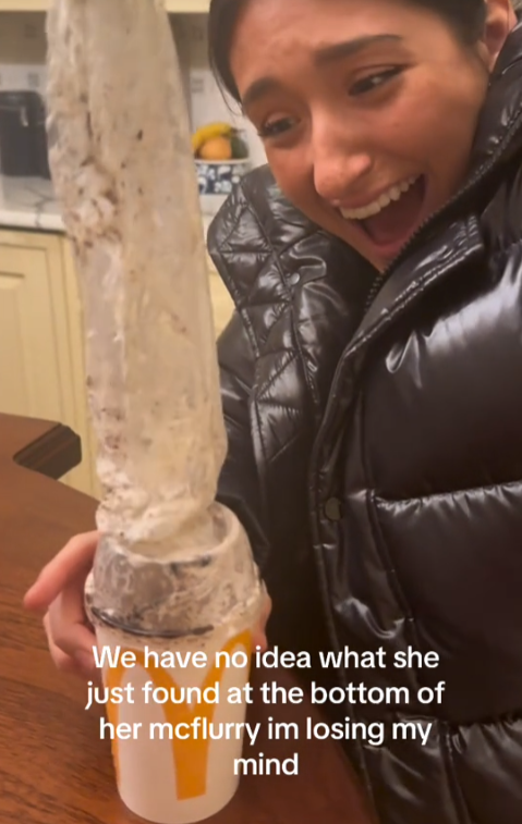 Женщина нашла в МакФлури несъедобный "сюрприз" и едва сдерживала эмоции: что там было