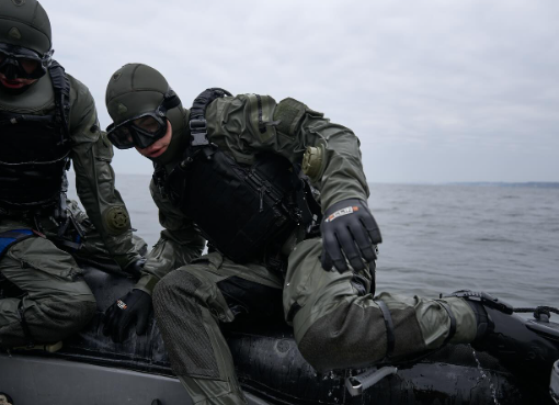 &quot;Елітні війська&quot;: дивіться рідкісні кадри з бойовими водолазами, які нищать ворога в тилу