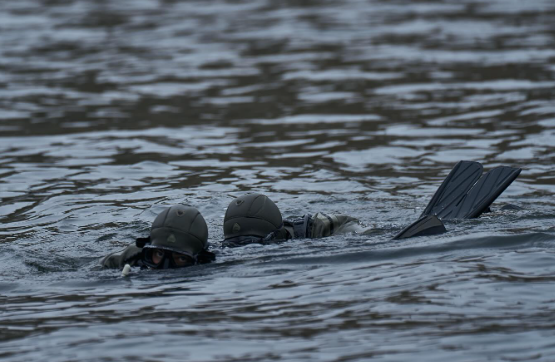 &quot;Елітні війська&quot;: дивіться рідкісні кадри з бойовими водолазами, які нищать ворога в тилу