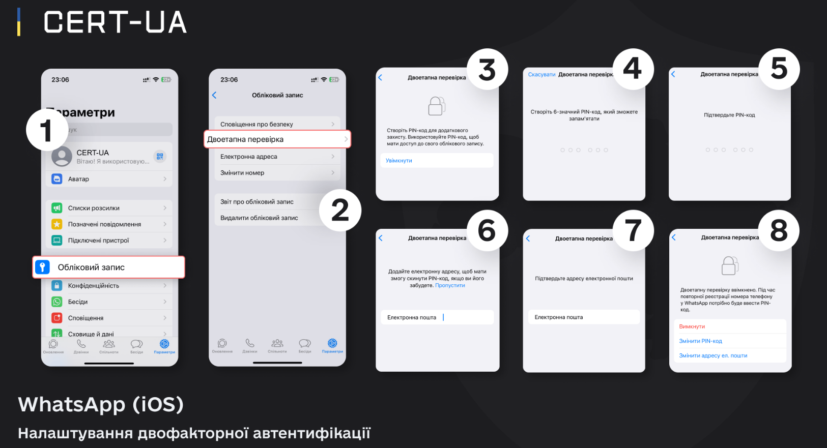 Это нужно знать каждому. Украинцам рассказали, как надежно защитить свои мессенджеры и аккаунты