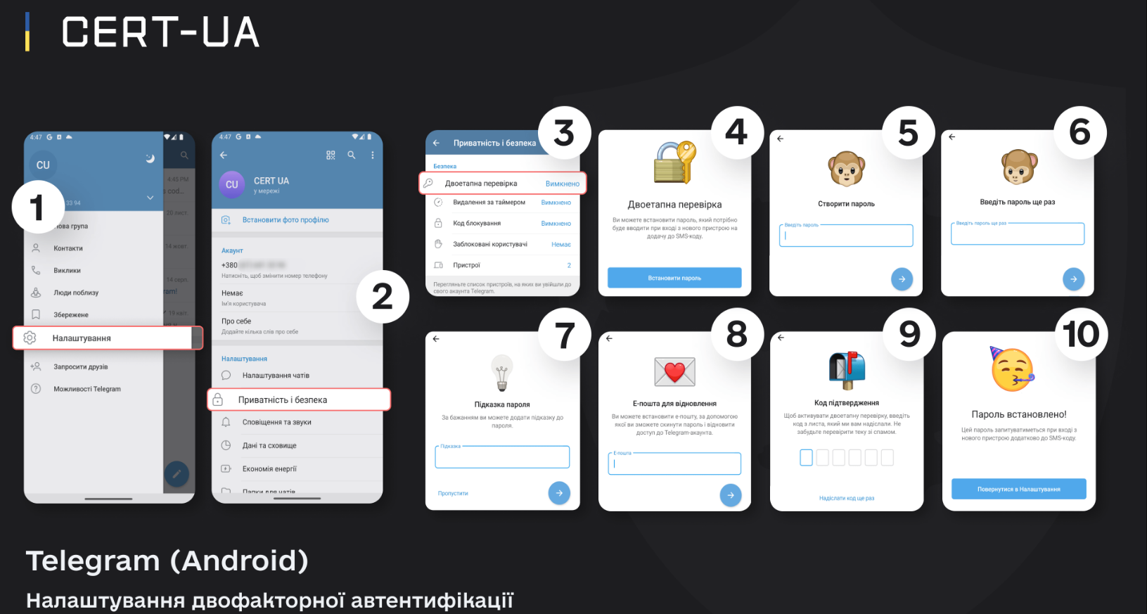 Это нужно знать каждому. Украинцам рассказали, как надежно защитить свои мессенджеры и аккаунты