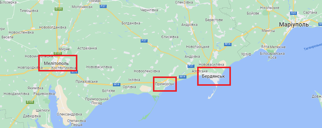 В городах оккупированной части Запорожской области частично отсутствует электричество