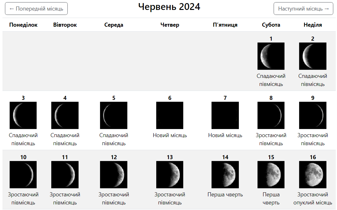 Місячний посівний календар на червень 2024: що та коли садити для гарного врожаю