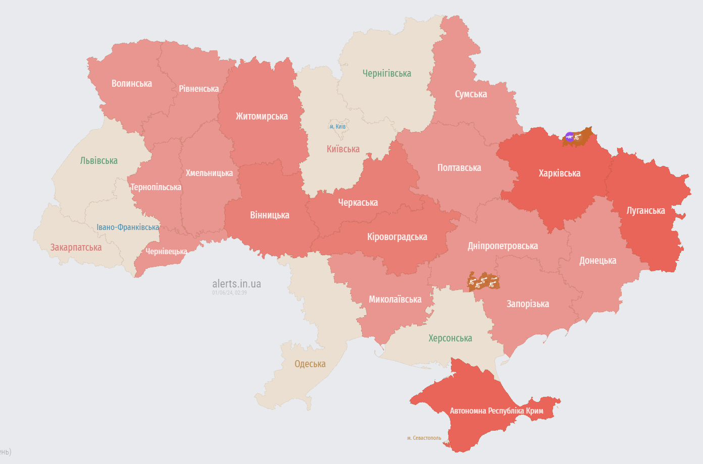 В Украине объявлена масштабная тревога: Россия запустила ракеты с самолетов Ту-95МС