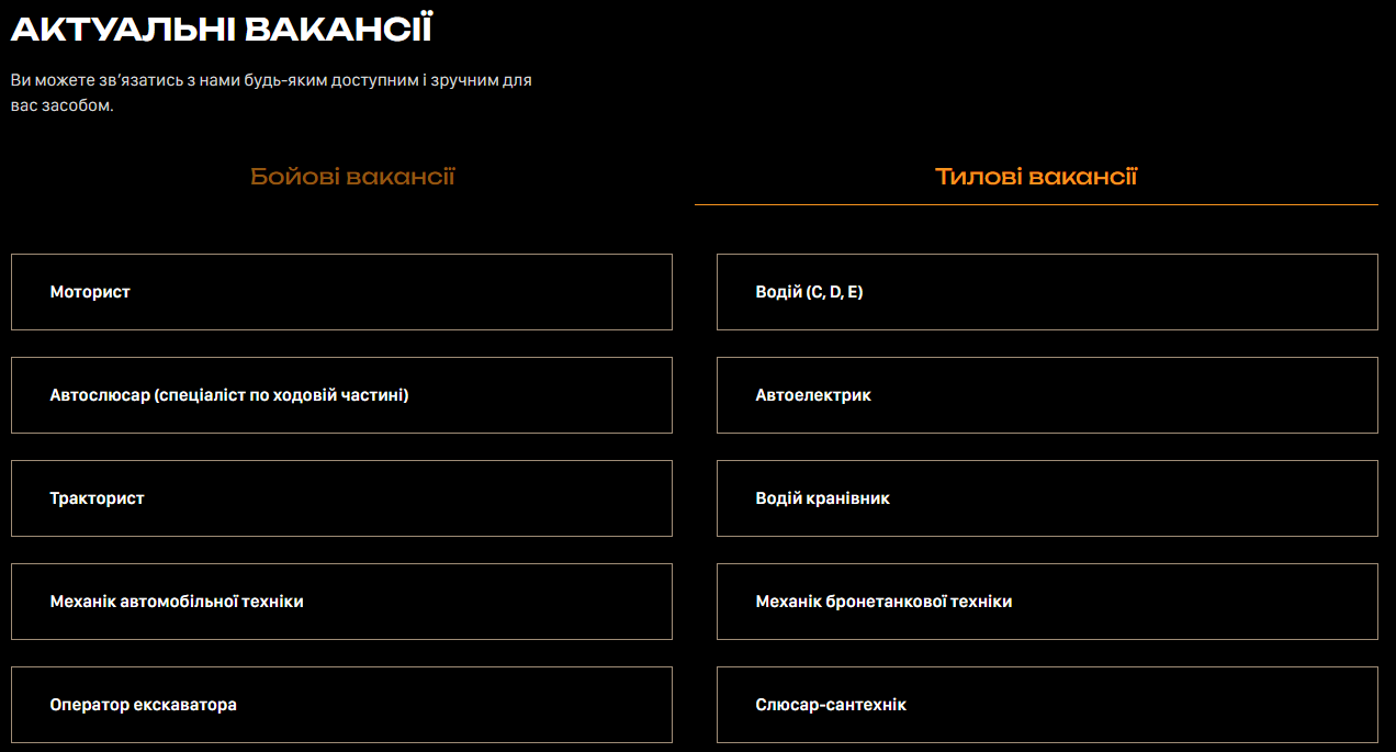 Вакансії від ЗСУ в тилу. Як знайти роботу не на "нулі" та скільки можуть платити