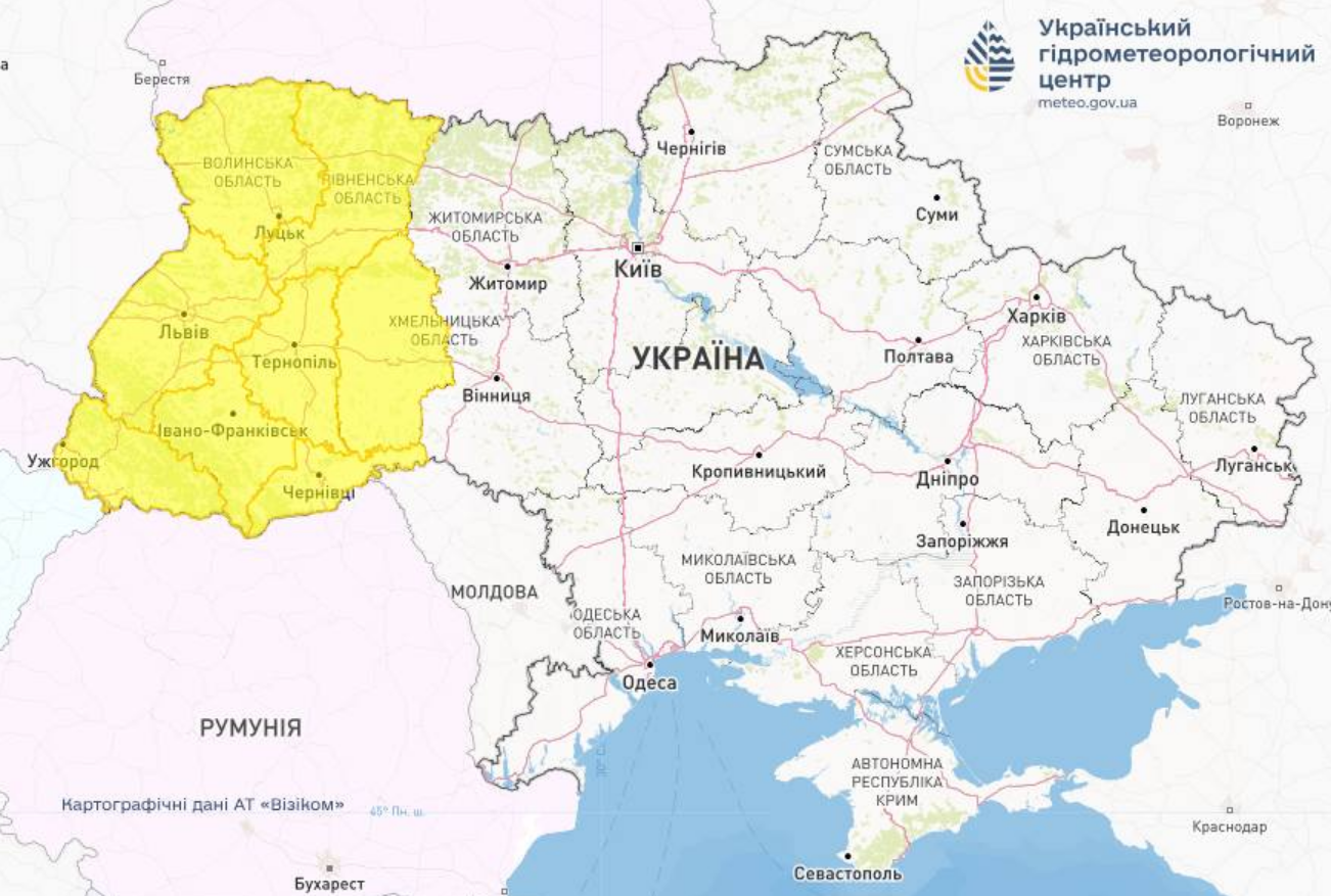 Українців попередили про небезпечні природні явища: кому й до чого готуватися